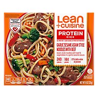 Lean Cuisine Features Garlic Sesame Noodles With Beef Frozen Meal - 8 Oz - Image 1