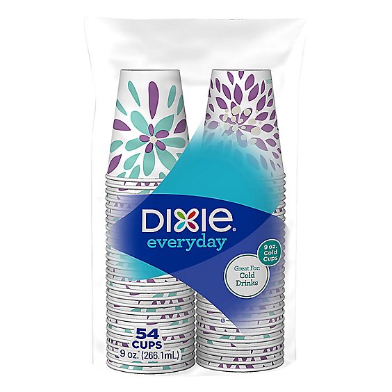 Dixie Cups Cold 9 Ounce - 54 Count