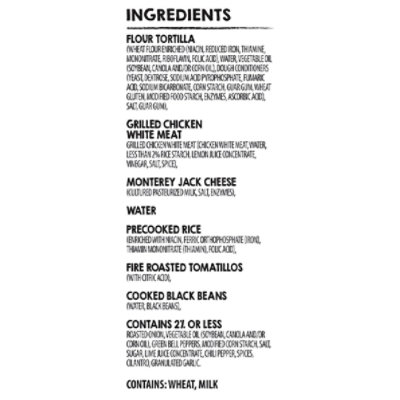 Artisan Bistro Grilled Chicken Frozen Burrito - 6 Oz - Image 5