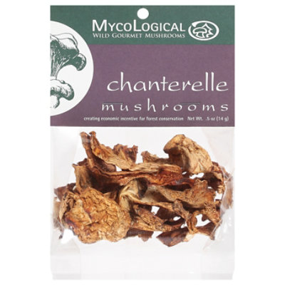 MycoLogical Organic Dried Mushrooms Chanterelle .5 Oz Safeway
