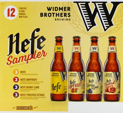 Widmer Brothers Hefe Sampler Pack In Bottles - 12-12 Fl. Oz. - Image 3