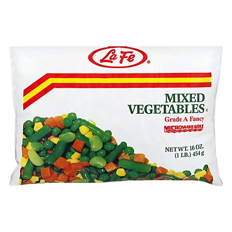 La Fe Microwaveable Vegetables Mixed Grade A Fancy - 16 Oz