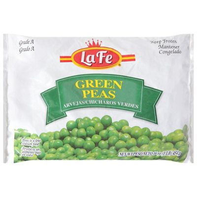 La Fe Microwaveable Peas Green Grade A Fancy - 16 Oz - Image 3