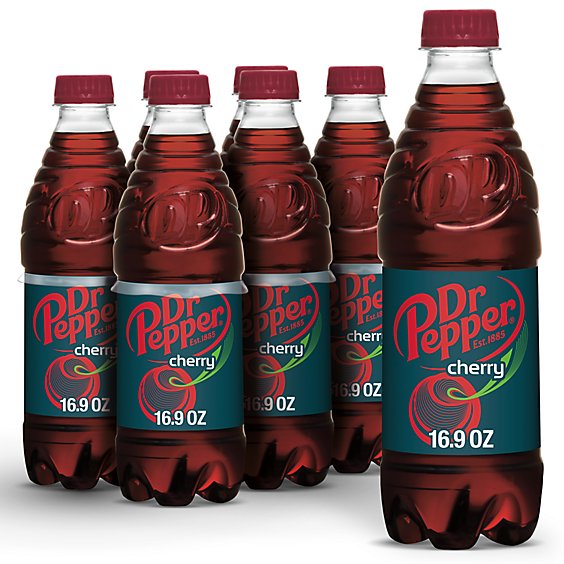 Dr Pepper Cherry Soda .5 L bottles 6 pack