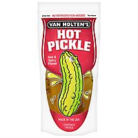 Van Holtens Hot & Spicy Flavor Pickle - Each - Image 1