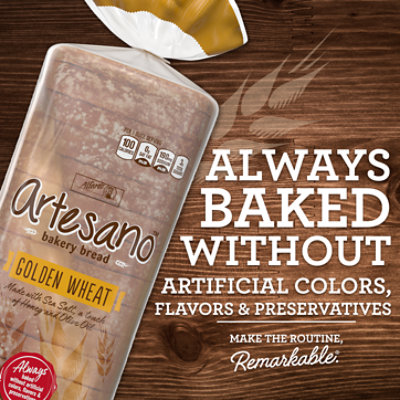 Alfaro's Artesano Golden Wheat Bakery Bread - 20 Oz - Image 5