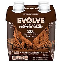 Evolve Plant Based Protein Shake Chocolate Flavored - 4-11 Oz - Image 3