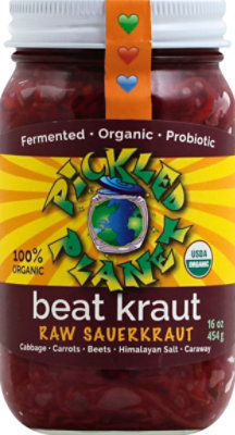 Pickled Planet Beat Kraut - 16 Oz - Image 2