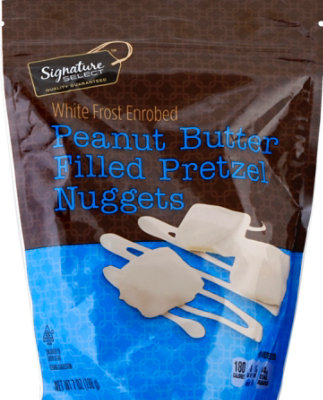 Signature Select Pretzel Pnt Btr Filled Salted Caramel Drizzle - 7 Oz - Image 2