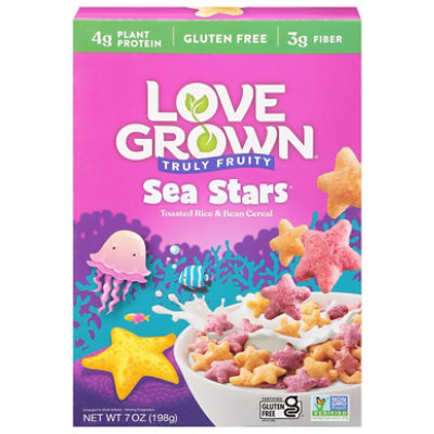 Love Grown Cereal Sea Stars - 7 Oz