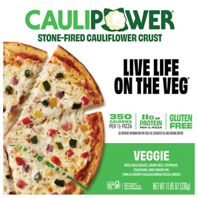 CAULIPOWER Cauliflower Crust Veggie Frozen Pizza - 10.9 Oz