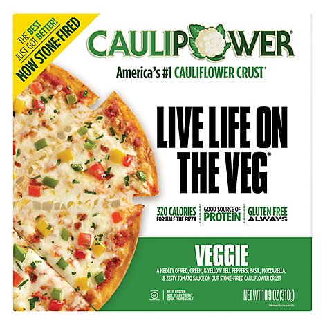 CAULIPOWER Cauliflower Crust Veggie Frozen Pizza - 10.9 Oz