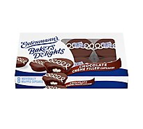 Entenmanns Cupcakes Chocolate Creme Filled - 8 Count