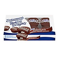 Entenmann's Chocolate Creme Filled Cupcakes - 8 Count - Image 1