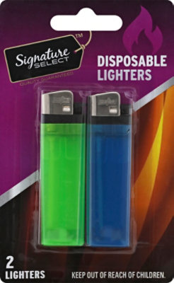 Signature SELECT Disposable Lighter - 2 Count - Image 2