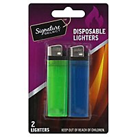 Signature SELECT Disposable Lighter - 2 Count - Image 1