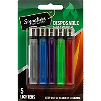 Signature SELECT Disposable Lighter - 5 Count - Image 2