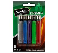 Signature SELECT Disposable Lighter - 5 Count