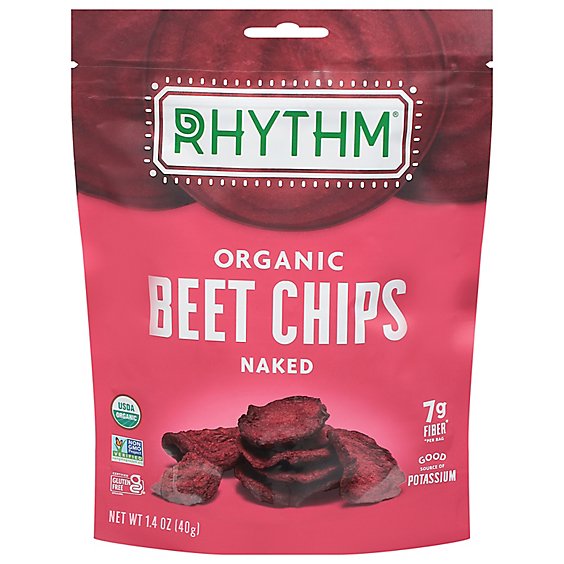 Rhythm Superfoods Beet Chips Naked - 1.4 Oz