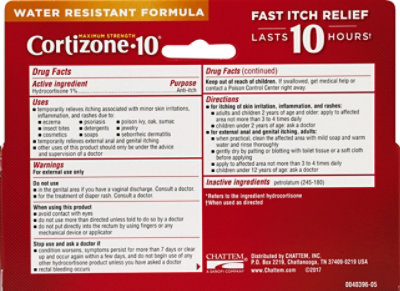 Cortizone 10 Anti-Itch Ointment Maximum Strength - 2 Oz - Image 3