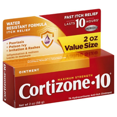 Cortizone 10 Anti-Itch Ointment Maximum Strength - 2 Oz