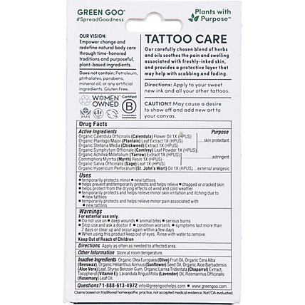Green Goo Tattoo Care - 1 Each - Image 5