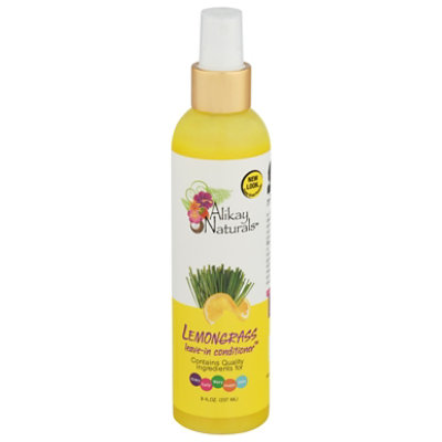 Alikay Naturals Lemon Grass Leave In Conditioner - 8 Oz - Image 3