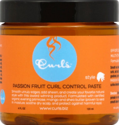 Curls Passion Fruit Curl Control Paste - 4 Fl. Oz. - Image 1