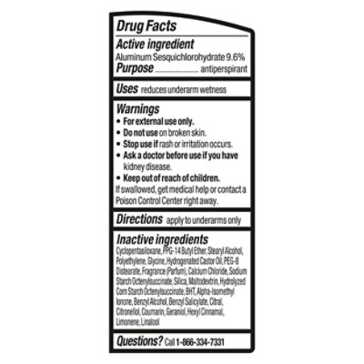 Degree Men UltraClear Black + White Antiperspirant Deodorant - 2.7 Oz - Image 4