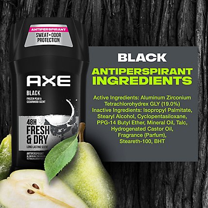 Axe Antiperspirant Black - 2.7 Oz - Image 3