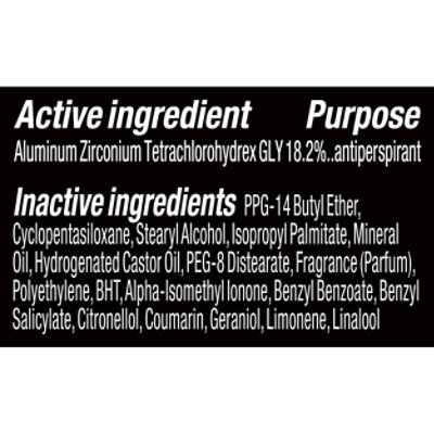 Axe Antiperspirant Black - 2.7 Oz - Image 5
