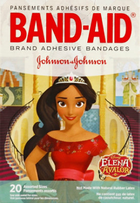 BAND-AID Brand Adhesive Bandages Disney Elena Avalor Assorted Sizes - 20 Count - Image 2