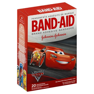 Band-Aid Bandages Cars - 20 Count