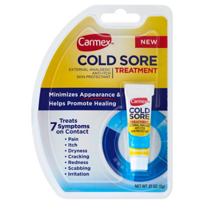 Carmex Cold Sore Sqz Tube - .07 Oz