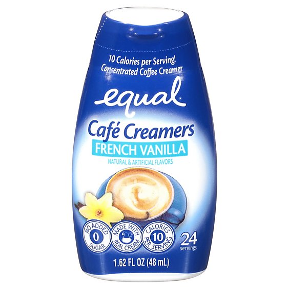 Equal Cafe Creamers French Vanilla - 1.62 Fl. Oz.
