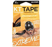 Kt Tape Pro Black - 20 Count