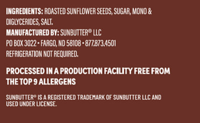 SunButter Sunflower Butter On The Go Single Cups Creamy - 6-1.5 Oz - Image 3