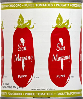 San Marzano Tomatoes Puree - 28 Oz - Image 2