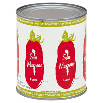 San Marzano Tomatoes Puree - 28 Oz - Image 1