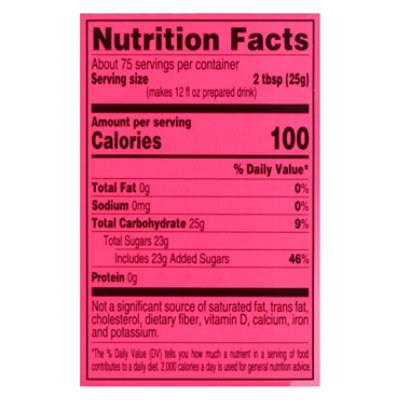 4C Foods Iced Tea Mix Raspberry - 66.1 Oz - Image 4