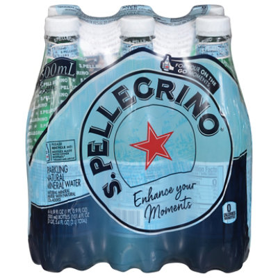 S. PELLEGRINO Sparkling Natural Mineral Water - 6-16.9 Fl. Oz. - Image 3