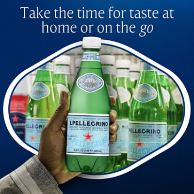 S. PELLEGRINO Sparkling Natural Mineral Water - 6-16.9 Fl. Oz. - Image 3