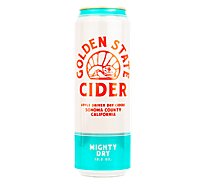 Golden State Mighty Dry Cider In Cans - 19.2 Fl. Oz.