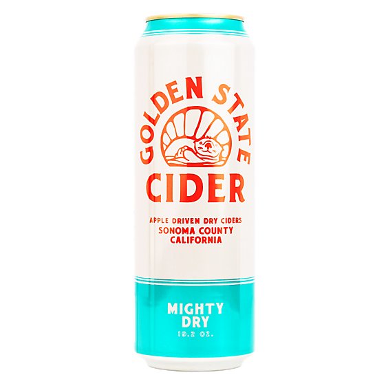 Golden State Mighty Dry Cider In Cans - 19.2 Fl. Oz.