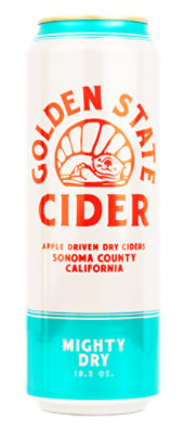 Golden State Mighty Dry Cider In Cans - 19.2 Fl. Oz.