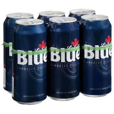 Labatt Blue Ale Beer In Cans - 6-16 Fl. Oz.