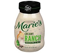 Maries Dressing Creamy Ranch - 25 Fl. Oz.