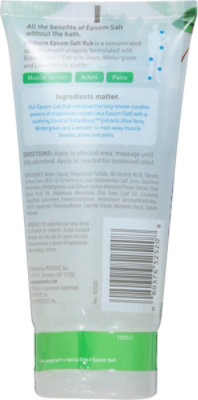 PROcure Gel Epsom Salt Rub + Aloe Vera - 6 Fl. Oz. - Image 5