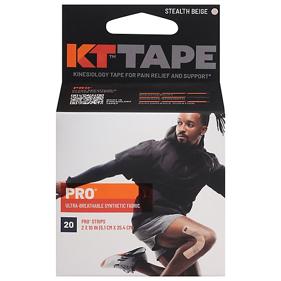 Kt Tape Pro Beige - 20 Count - Carrs
