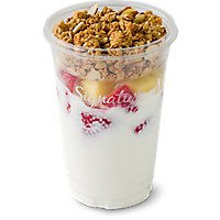 Fresh Cut Yogurt Parfait Vanilla With Strawberries And Pineapple - 12 Oz (550 Cal) - Image 1